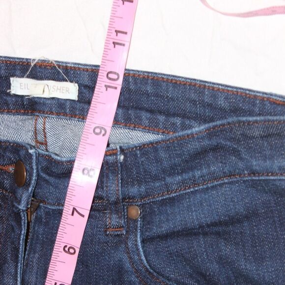 Eileen Fisher Straight Jeans Women Size 2 - Picture 10 of 12